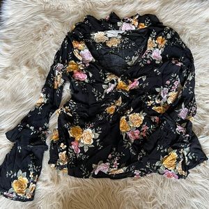 Flowy Boho American Eagle blouse